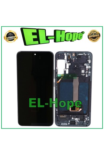 OLED-RAHMEN-LCD-DISPLAY FÜR SAMSUNG GALAXY S22+ PLUS SM-S906 TOUCHSCREEN SCHWARZ